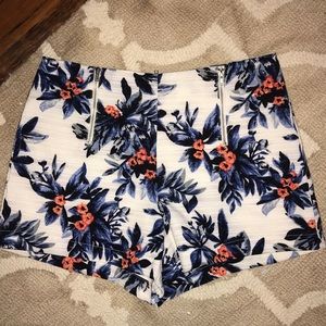 NWOT Floral Shorts